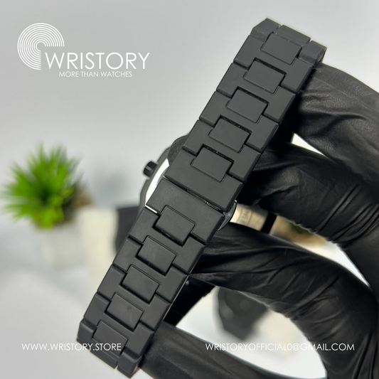 Black Aura - Premium Waterproof Watch with Master Lock