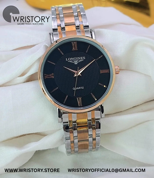 Longines Business Class Quartz Watch – Two-Tone Stainless Steel