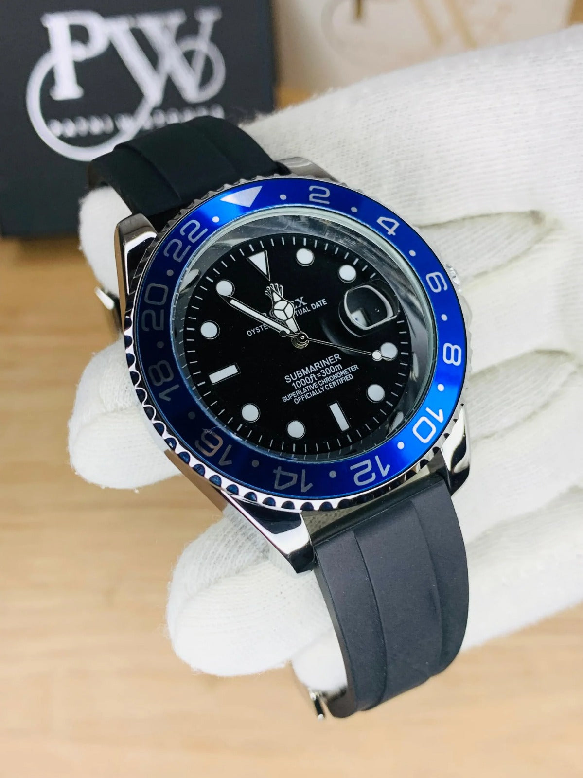 Rolex Submariner Black Dial Automatic Watch