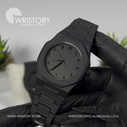 Black Aura - Premium Waterproof Watch with Master Lock